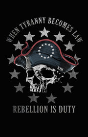 Patriot Sheepdog Tricorn Hat - Rebellion Is Duty