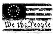 We the People DECAL 12/24 Inches