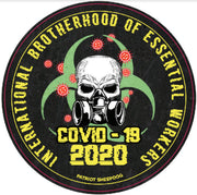 Coronavirus Essential Worker Decal