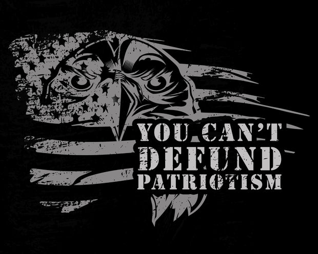 You can’t defund patriotism Decal