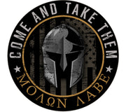 Come And Take Them – Molon Labe Pin - Agent Gear USA