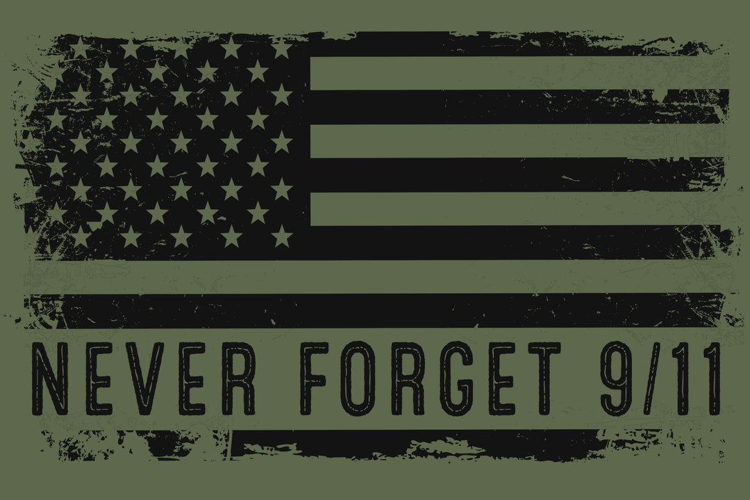 NEVER FORGET VER 3 12/24 Inches DECALS